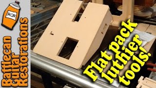 LMI neck routing jig | RATTLECAN GUITAR RESTORATIONS by James O’Rear