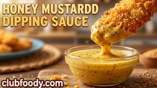 Honey Mustard Dipping Sauce Recipe • Delicious, Quick & Easy! ⏳ - Episode 246