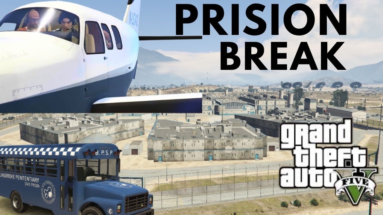 THE PRISON BREAK GTA 5 ULTIMATE GAMEPLAY VIDEO YouTube 