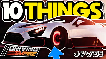 10 THINGS I THINK Driving Empire *NEEDS* To Add!!