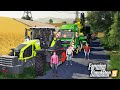 🔥 Transport Maszyn Leśnych z Ekipą 🦹‍♀️👨🏼‍🌾 Rolnicy z Miasta 😍 Farming Simulator 19 🚜