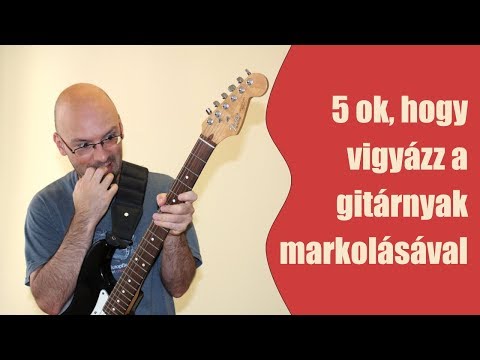 Videó: A jó gitártartás 3 módja