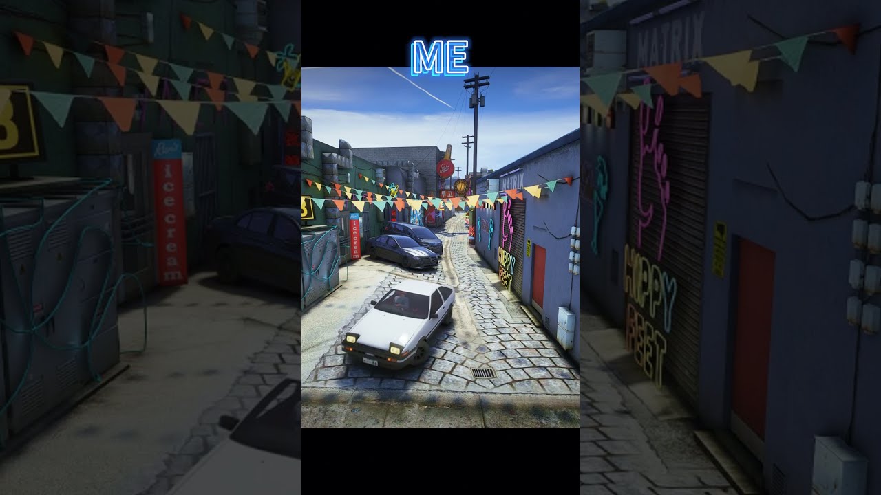 Family Alley Driving Style Shorts Gta5 Automobile Fivem Drift