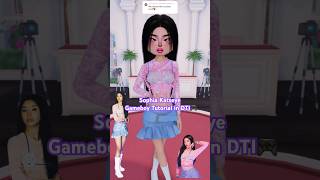 Sophia Katseye Gameboy Tutorial In Dti Roblox
