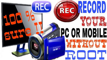 How to RECORD your phone screen for free (WITHOUT ROOT) For Andriod 2017/2018