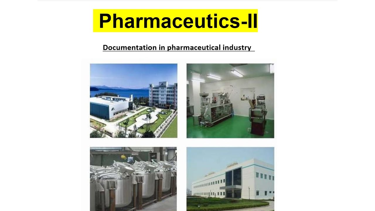 lecture# 13 | Documentation in pharmaceutical industry