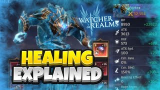 Healing Explained! Suggested stats and heal calculator! [Watcher of Realms]