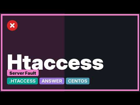 DevOps & SysAdmins: .htaccess Permission Denied (Apache, CentOS 7) (2 Solutions!!)