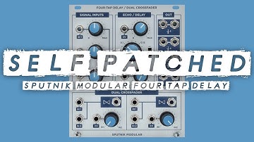 SELF PATCHED! Sputnik Four Tap Delay // Circuit abuse & DNB Reese Bass