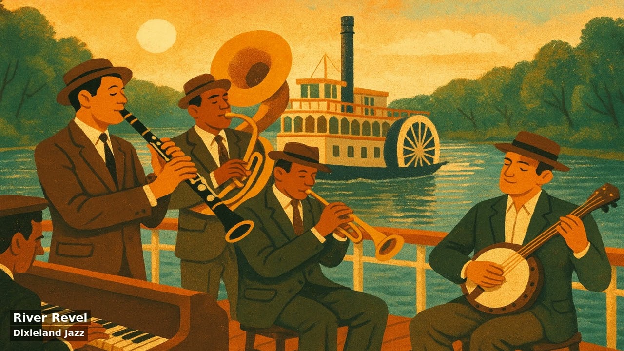 River Revel | Dixieland Jazz | Instrumental