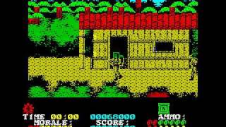 Platoon - L1: Jungle / Village - ZX Spectrum 48k © 1988 Ocean