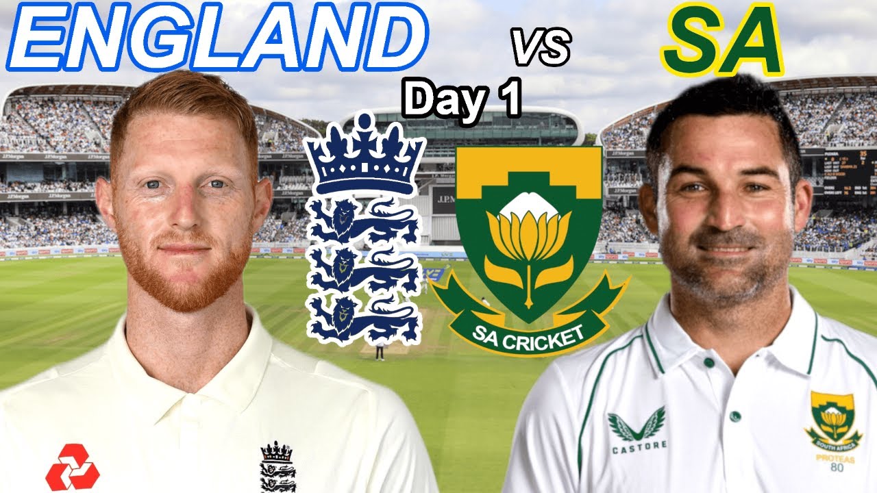 ENGLAND vs SOUTH AFRICA Day 1 Live Commentary (1st TEST)