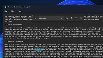 Windows 11 Notepad Dark mode