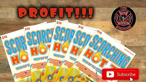 PROFIT!!! | 5 TOTAL MATCHES!!! | 5X $10 Scorching Hot 7's | NJ Lottery
