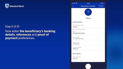 How to add and pay a new beneficiary (iOS)