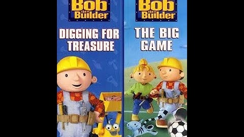Bob the Builder The Big Game (2003) DVD Video