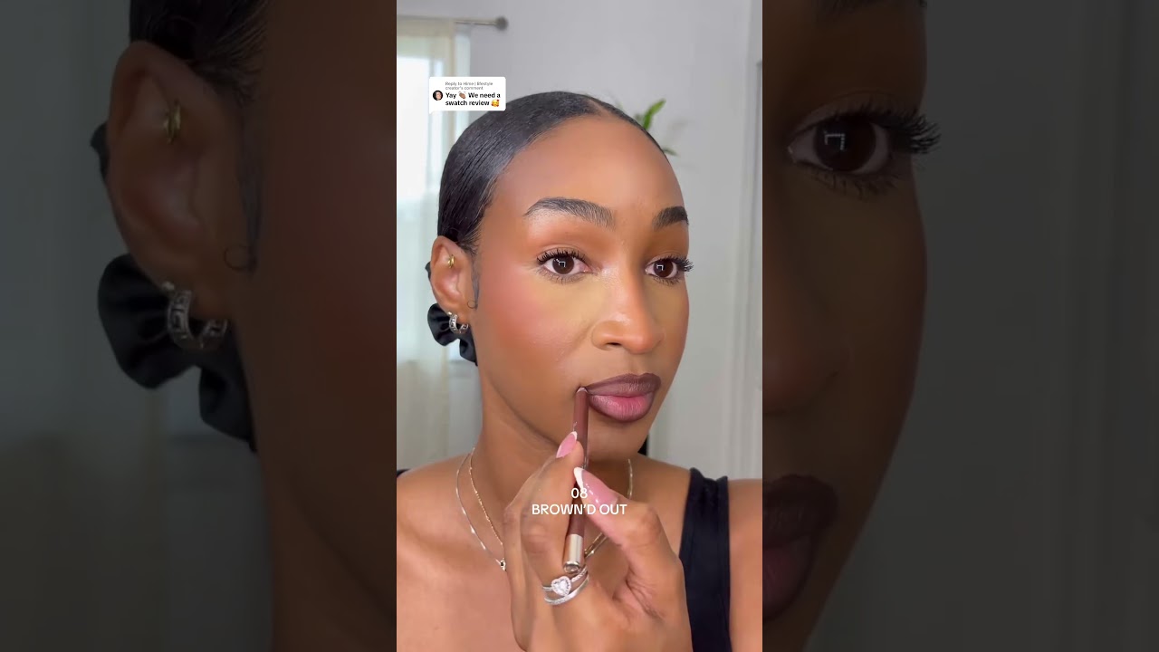 Brown-Toned Lip Liner & Gloss Combo 