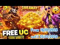 FREE UC giveaway winner contest🌟 GOOD LUCK🍀 Part 2