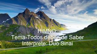 Video thumbnail of "TODOS DEBEN DE SABER- DUO SINAI APORTES BIBLICOS"