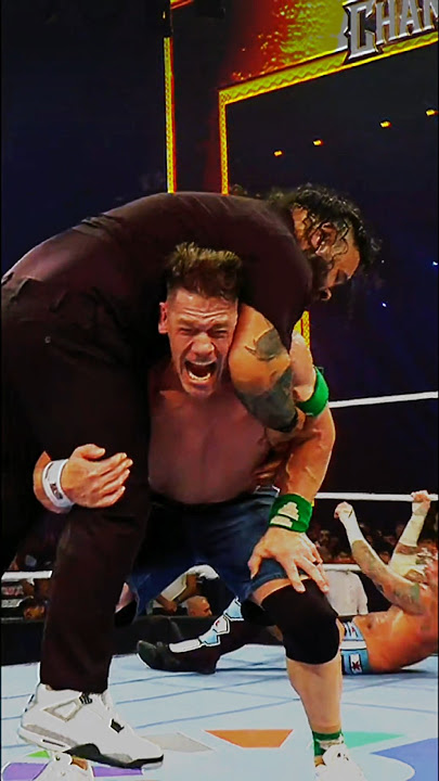 John Cena Attacks on Roman Reigns - Wwe Raw Highlights | Today Wwe match highlights