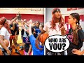 I snuck into a girls high school basketball tryout