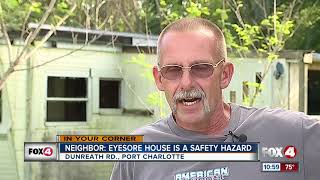 Neighbor: Eyesore house is safety hazard