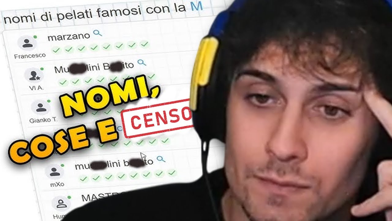 Blur e Marza distruggono tutti su Nomi Cose e Città  🎲📝