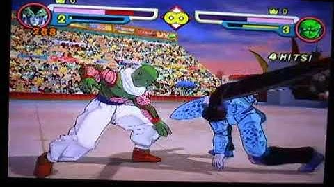 Dragon Ball Z Budokai 2(Gamecube)-Cell vs Piccolo