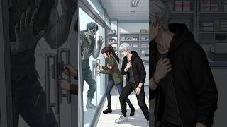 SURVIVAL BEGINS 🔥 | Zombie Outbreak Anime Episode 1 #shortvideo #2danimation #zombie