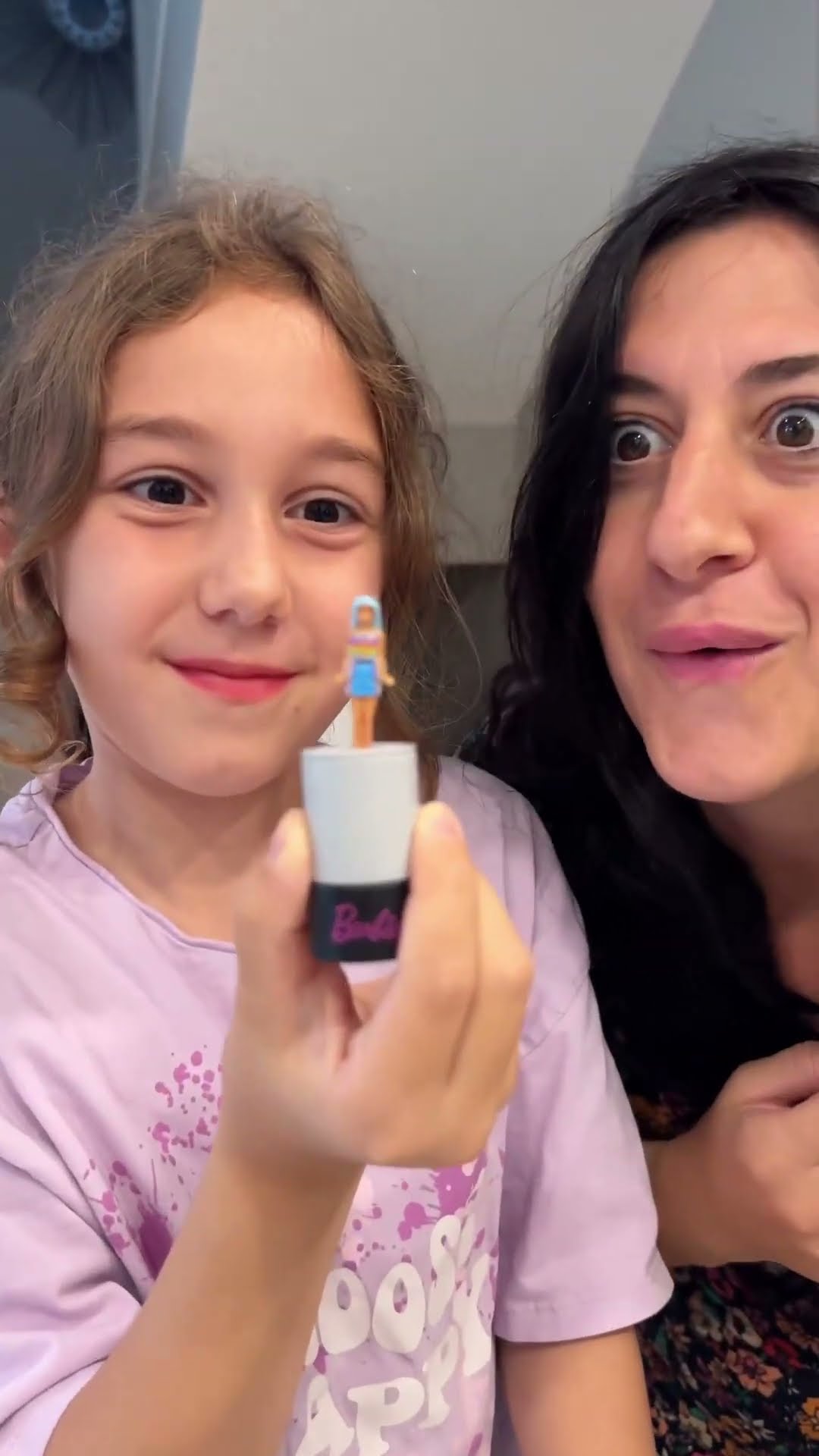 Lipstick prank on mom ❤️?? #shorts
