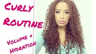 Updated Curly Routine | Volume + Moisture | Chicks with Curls