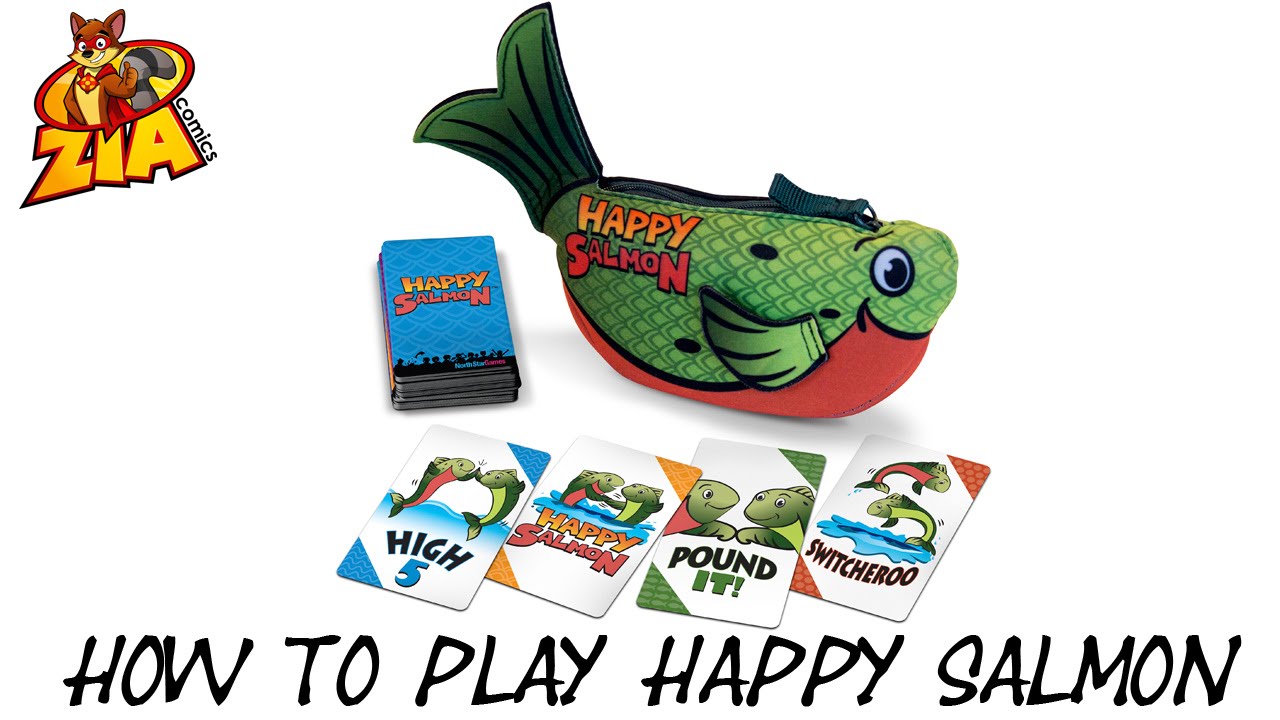How to Play Happy Salmon Card Game