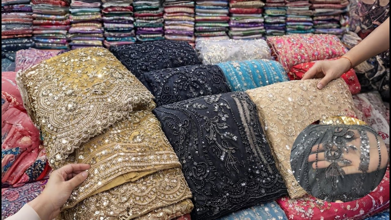 सूरत में हैवी साड़िया कहाँ मिलेगी ? देखे पूरा वीडियो | Surat Designer Fancy Sarees Manufacturer l