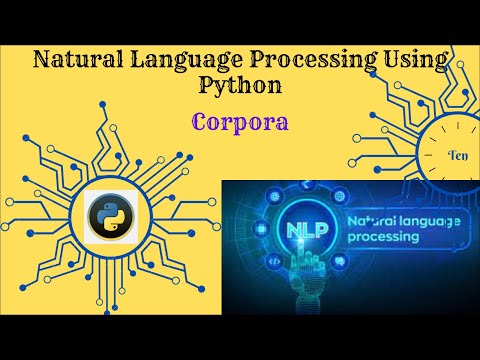 NLP Using Python  Corpora tutorial 9