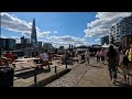 London summer walk   explore the area around tower bridge