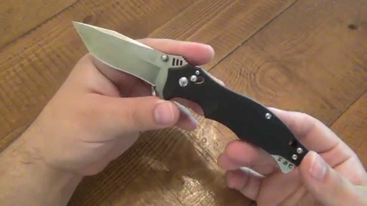 Knife Review : SOG "Vulcan" Mini & Talking About Laminated VG-10