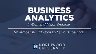 Business Analytics Webinar | In-Demand Majors