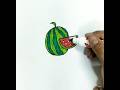  watermelon drawing easy  forkidsandchildren bavartz rb 