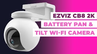 EZVIZ CB8 Battery-Powered Pan & Tilt Wi-Fi Camera