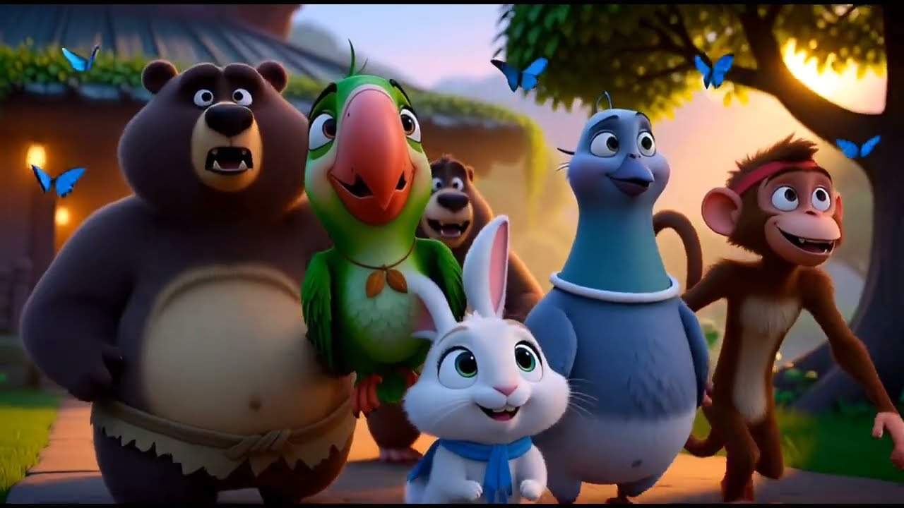 Kaliya Naag Aur Jungle Ke Masoom Bachche |🐍💔🌴 Emotional Story | Moral Kahani