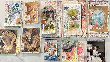 #roxysweeklychallenge2025 |WEEK 06 | Floating pocket with journal card flip