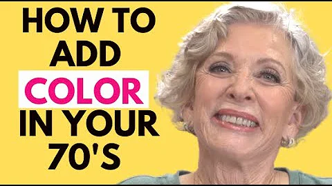 How To Add Color In Your 70's [Mature Makeup Tutorial] 🌺 Fierce Aging with Nikol Johnson