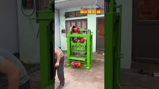 Giải pháp sản xuất gạch thân thiện với môi trường, không nung- bụi | Máy Ép Gạch