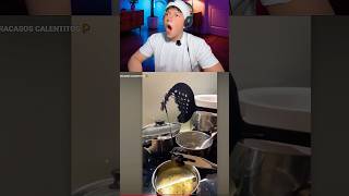 Desastre en la cocina #humor #videoreaccion #reacción