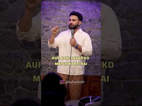 Javab match karana important hai. #standupcomedy #standupshorts #standup