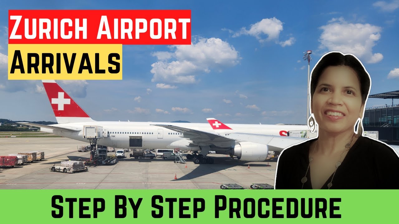 Zurich [ZRH] Airport Arrivals | Zurich Airport Walking Tour | Arriving at Zurich