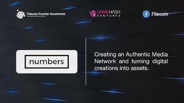 Filecoin Frontier Accelerator Demo Day Pitch - Numbers