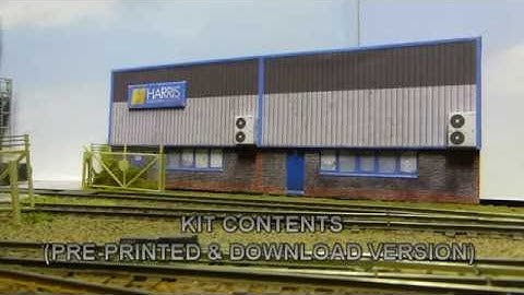 Building Model Railway Scenery - Low Relief  Buildings