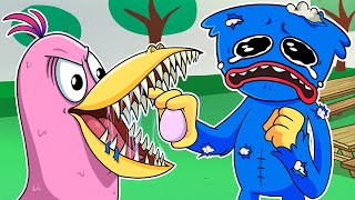 OPILA BIRD vs HUGGY WUGGY ?! - Garten of BAN BAN and Poppy Playtime Animation