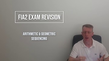 Math Methods - Unit 1 - Exam Revision - Arithmetic & Geometric Sequencing